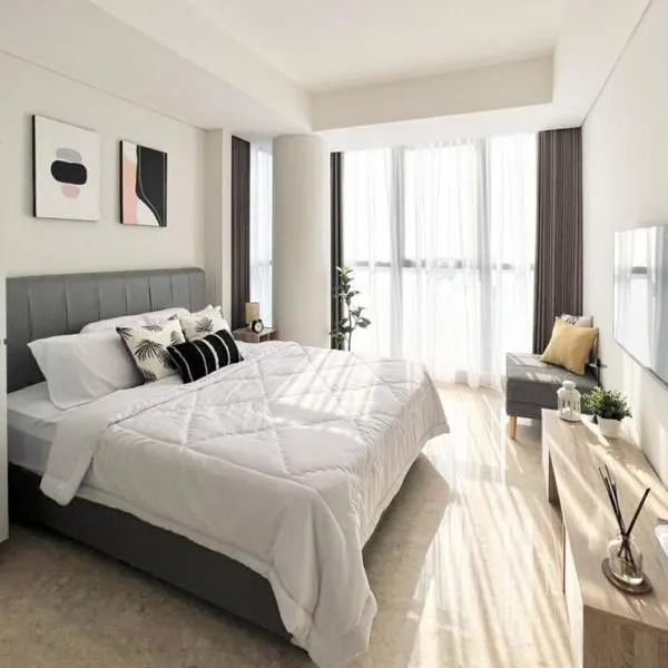 Stylish Seaview 3 BR Condo at PIK，位于雅加达的酒店