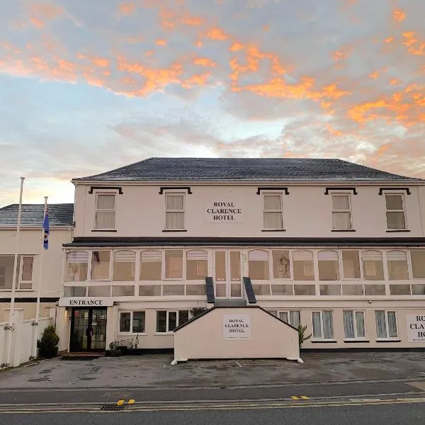 The Royal Clarence Hotel (on the Seafront)，位于Stolford的酒店