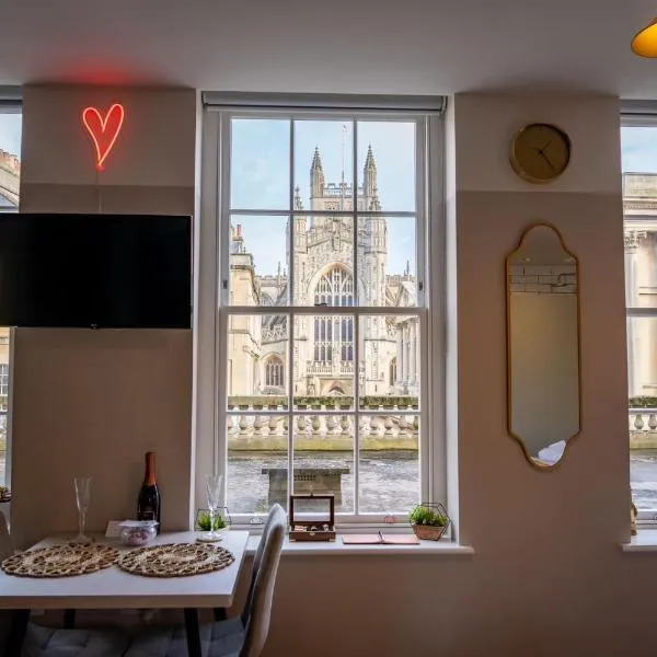 Abbey View studio central Bath，位于巴斯的酒店