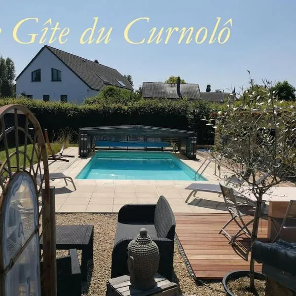 Gîte du Curnolo 3* pour 4/6pers avec spa, piscine，位于那慕尔的酒店