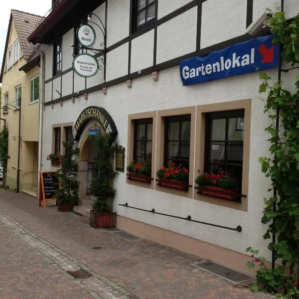 马克千昆酒店，位于Herxheim am Berg的酒店