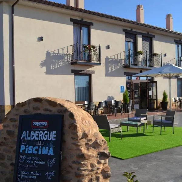 Albergue La Huella，位于Veguellina de Órbigo的酒店