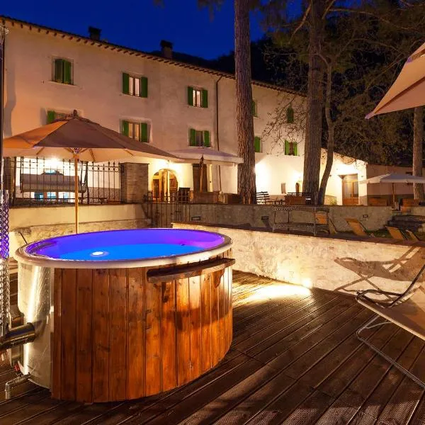方特安提卡农舍，位于Castelsantangelo sul Nera的酒店