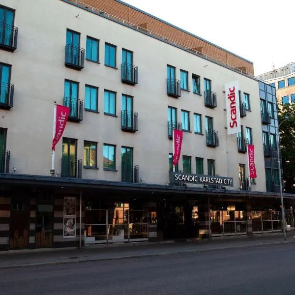 斯堪迪克卡尔斯塔德城市酒店，位于Höja的酒店