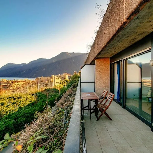 Paradise by Quokka 360 - with a 180 view of the Gulf of Lugano，位于帕拉迪索的酒店