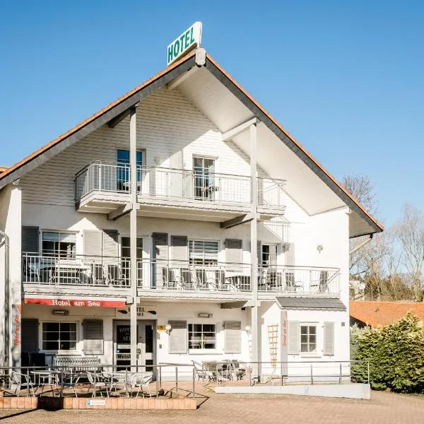 湖滨酒店，位于Obermaubach的酒店