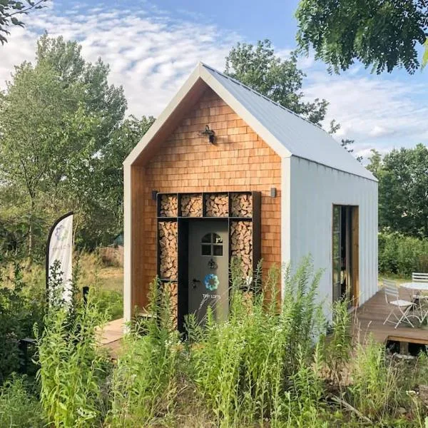 Tiny Haus auf idyllischem Grundstück im Rittergut，位于班纳维茨的酒店