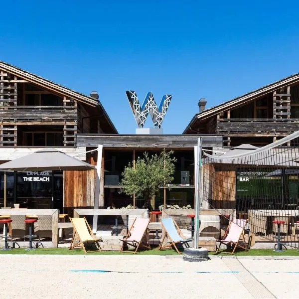 韦尔比耶W酒店，位于韦尔比耶的酒店
