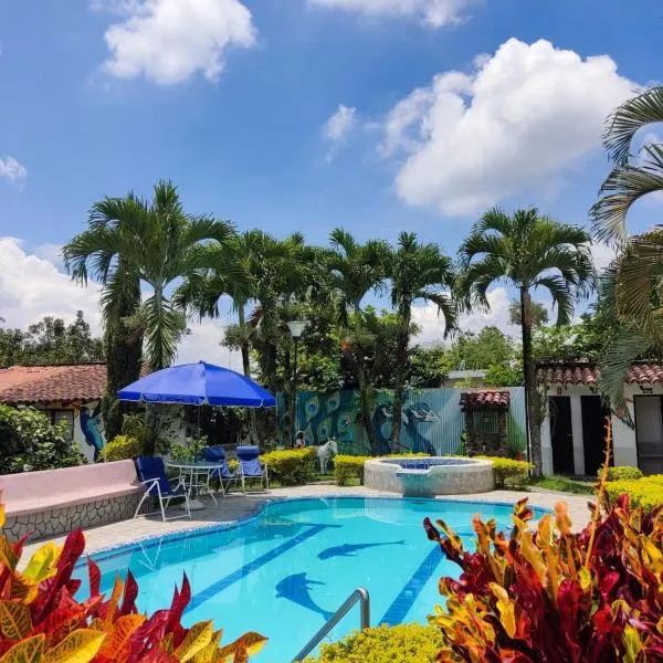 Melao Hostel Campestre y Vivero，位于Santa Elena的酒店