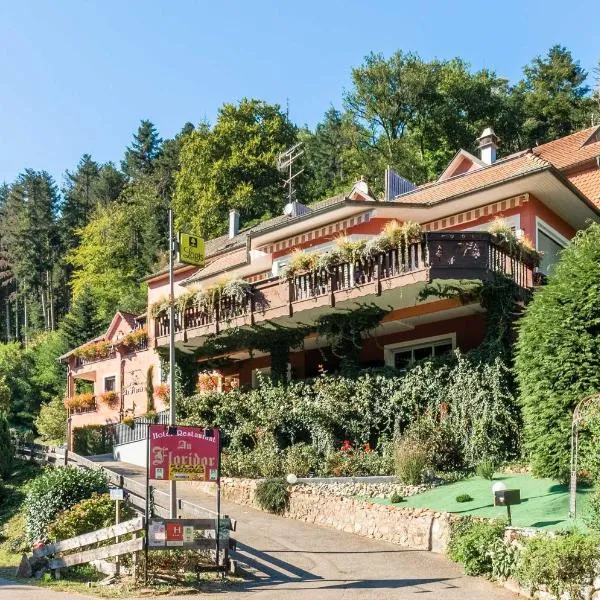 Hotel Restaurant au Floridor，位于Bourbach-le-Bas的酒店