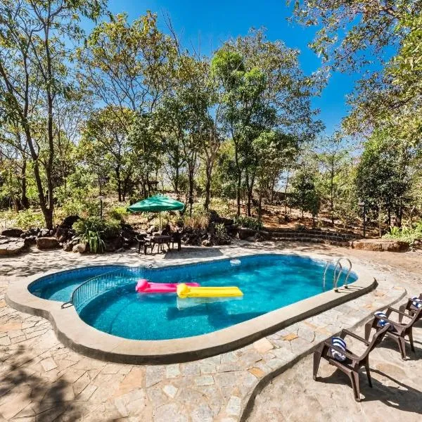 SaffronStays Terra Soul, Raigad，位于Jambhulpāda的酒店