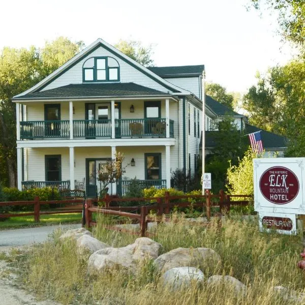 The Historic Elk Mountain Hotel，位于Elk Mountain的酒店