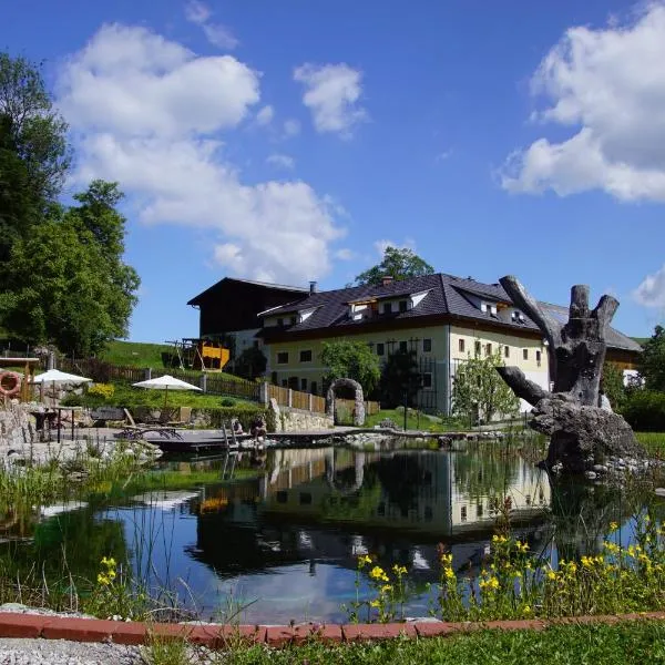 Bioferienhof Brückler，位于Laussa的酒店