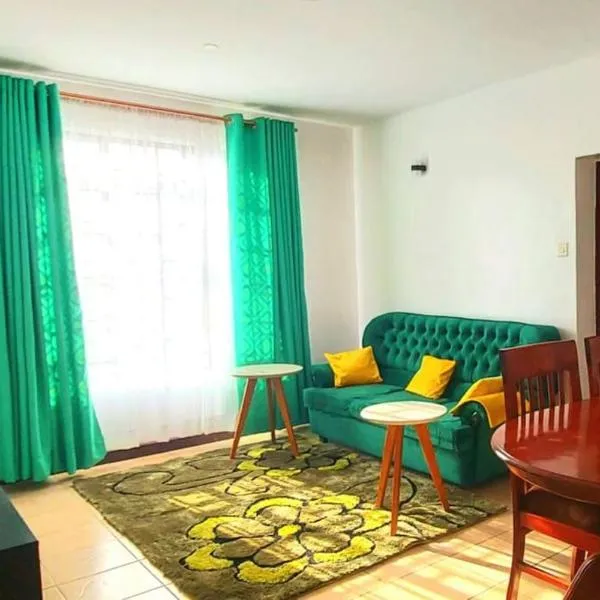 2 bedroom Apt 20 min to JKIA Airport,SGR Train St.，位于阿西里弗的酒店