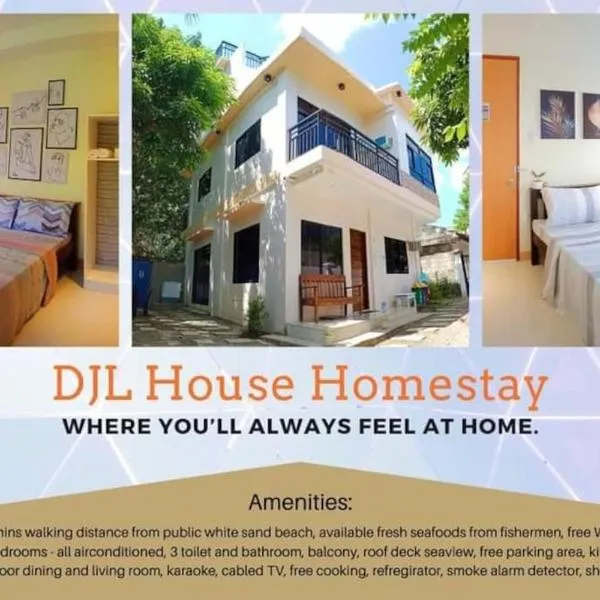 DJL House Homestay -Bantayan Island，位于Patao的酒店