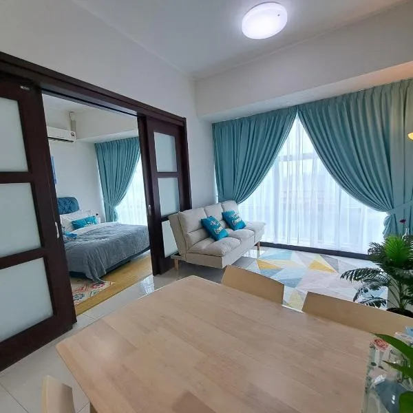 COZY home Country Garden at DangaBay of JB, FREE wifi and streaming，位于新山的酒店