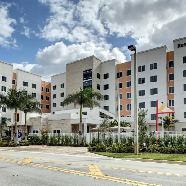 Residence Inn Fort Lauderdale Coconut Creek，位于Margate的酒店
