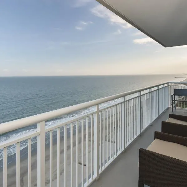Residence Inn by Marriott Myrtle Beach Oceanfront，位于默特尔比奇的酒店