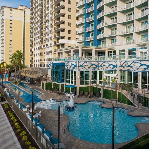 SpringHill Suites by Marriott Myrtle Beach Oceanfront，位于默特尔比奇的酒店