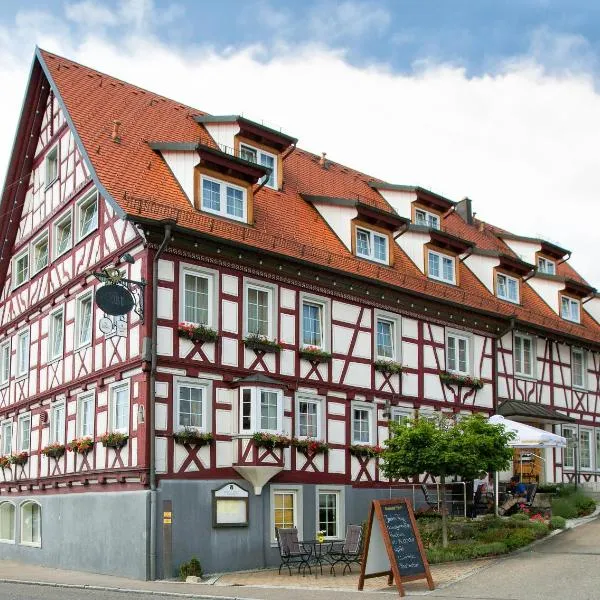 波斯德林根酒店，位于Zimmern的酒店