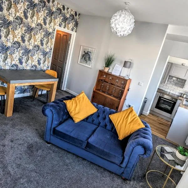 Spacious contemporary apartment，位于拉姆斯盖特的酒店