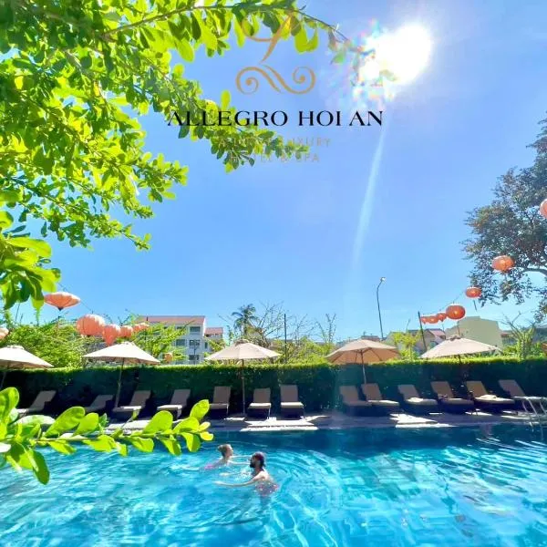 Allegro Hoi An . A Little Luxury Hotel & Spa，位于Ðông Thanh的酒店