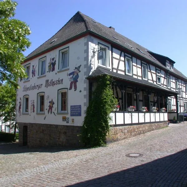 施瓦伦贝尔马卡斯顿酒店，位于Schwalenberg的酒店