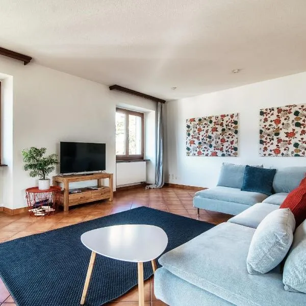 Lilia Apartment by Quokka 360 - large flat with panoramic view of Locarno，位于戈尔多拉的酒店