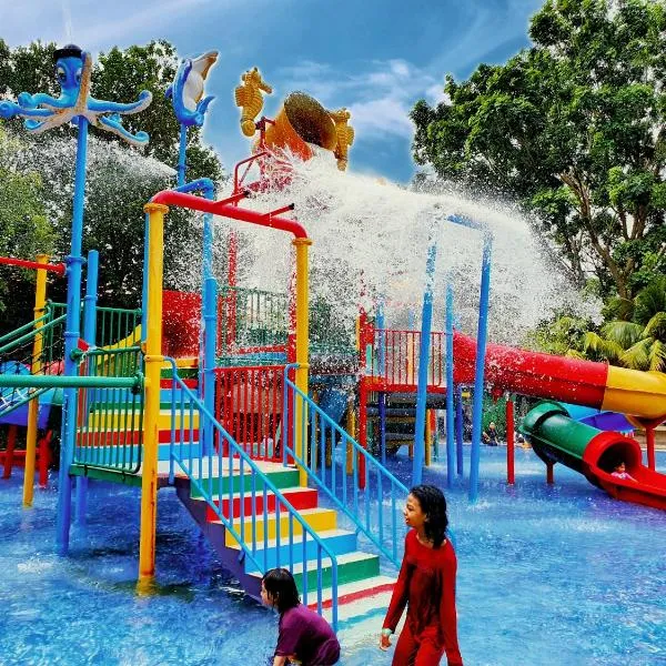 Melaka Top Largest Waterpark Resort - By YouBNB Homestay Melaka，位于Jasin的酒店