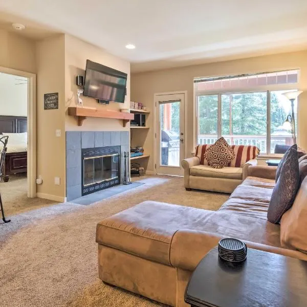 Kouls Retreat Condo 2 Mi to Lake Wenatchee，位于Telma的酒店