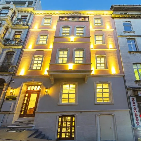 Meroddi Bağdatlıyan - 1892 Heritage Rooms by Galata Tower，位于伊斯坦布尔的酒店