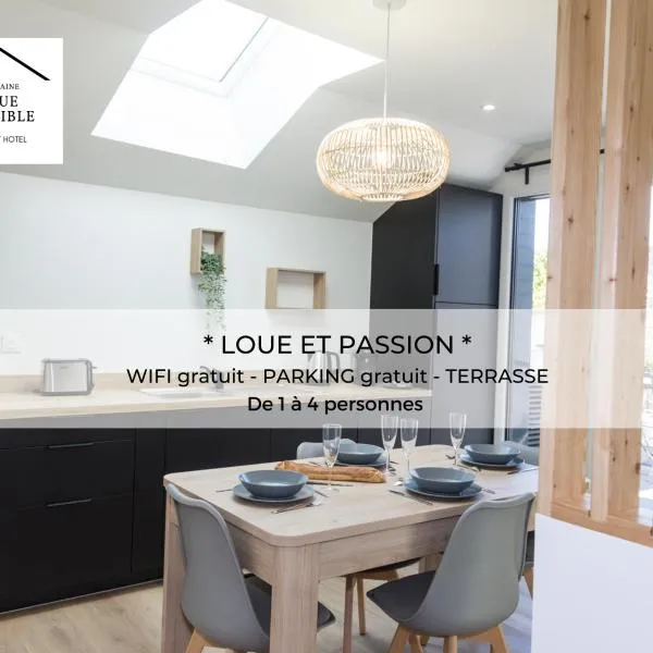 LOUE ET PASSION - DOMAINE LOUE PAISIBLE - Calme - Terrasse - Parking，位于Bartherans的酒店