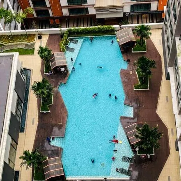 The Icon 3 Condo in IOI City Mall Putrajaya, Pool View，位于普特拉贾亚的酒店