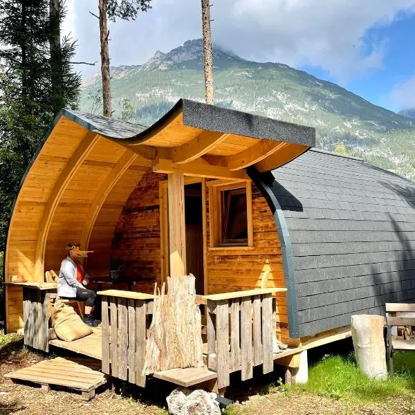 Camping Lechtal，位于Vorderhornbach的酒店