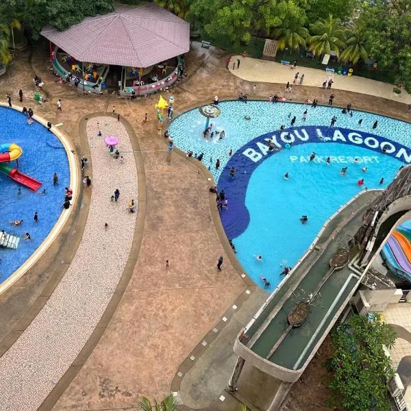 Taman Air Lagoon Resort at A921, unlimited waterpark access, Melaka，位于榴莲洞葛的酒店