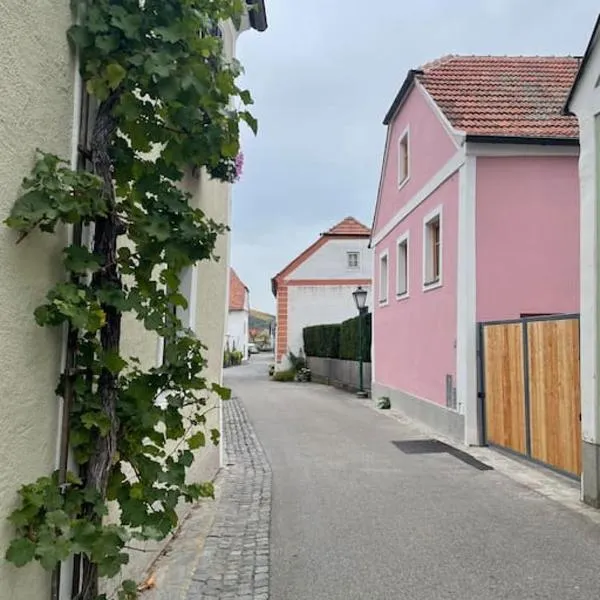 Ruheoase im Zentrum der Wachau - neu renoviertes Haus mit Terrasse，位于杜伦斯坦的酒店