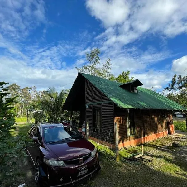 Cabaña para vacacionar río Sarapiqui，位于Río Cuarto的酒店