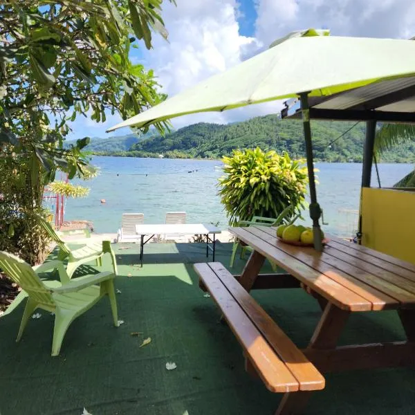 VILLA DE LA BAIE RAIATEA - Bord de mer，位于乌图罗阿的酒店