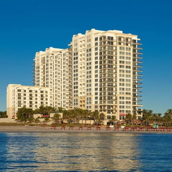 笙歌岛棕榈滩万豪度假酒店暨Spa，位于棕榈滩海岸的酒店