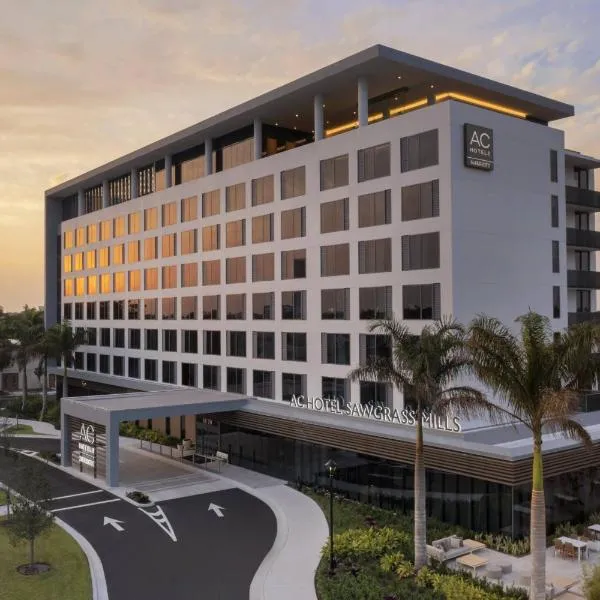 AC Hotel by Marriott Fort Lauderdale Sawgrass Mills Sunrise，位于黎明城的酒店