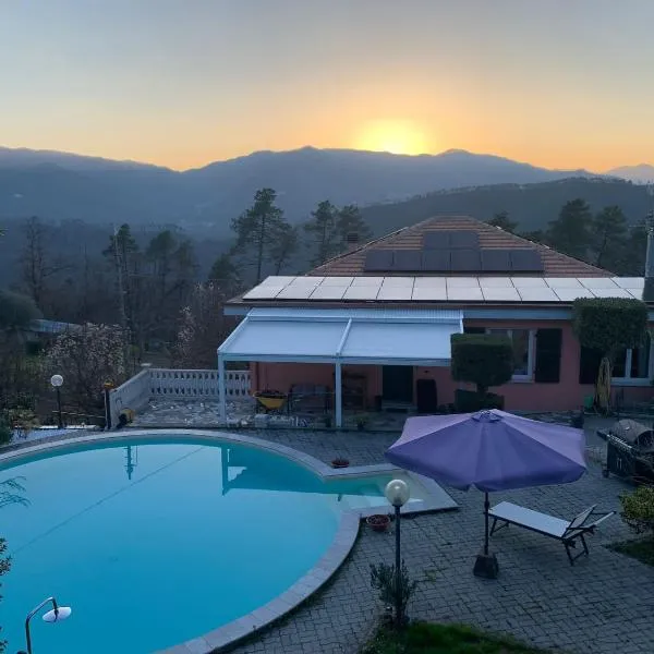 La casa nel verde con piscina，位于Polverara的酒店