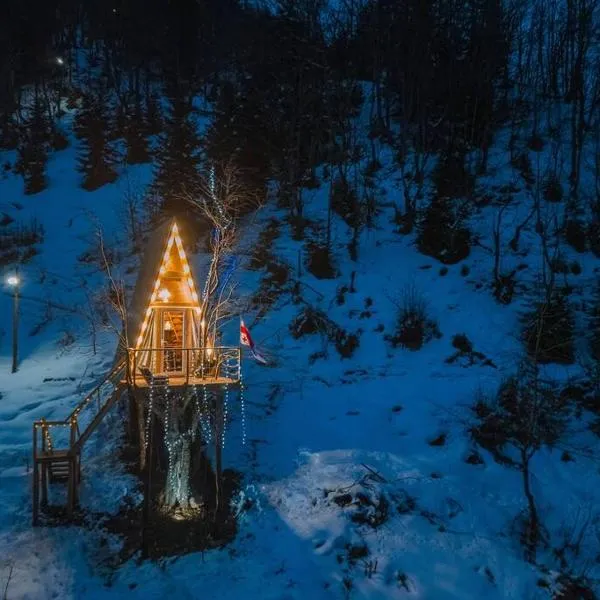 Tree House Ajara Mountains，位于Khulo的酒店