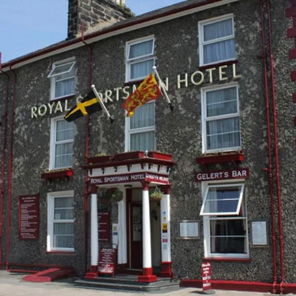 皇家运动员酒店，位于Llanfihangel-y-pennant的酒店