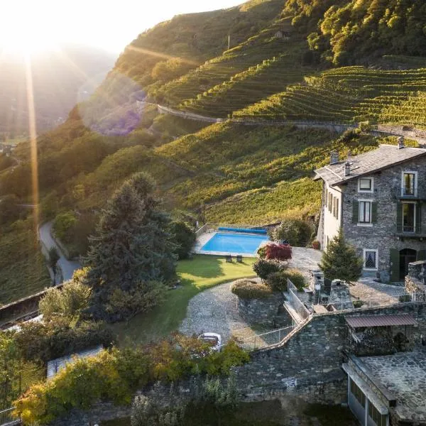 VILLA DEL LUPO: Crown of The Valtellina，位于Tresenda的酒店