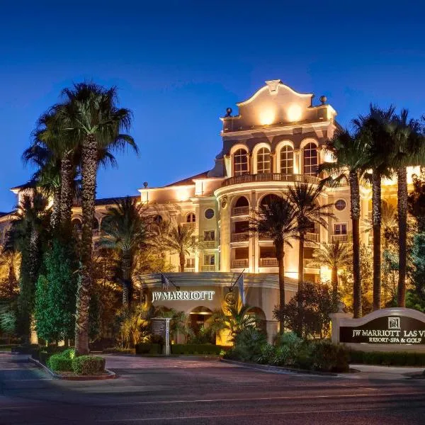 拉斯维加斯JW万豪水疗度假酒店，位于Blue Diamond的酒店