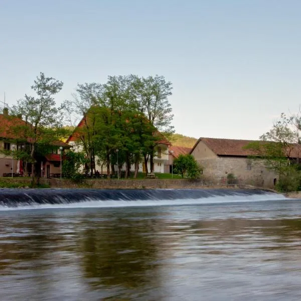 Madronič family estate - Kolpa river，位于Dragatuš的酒店