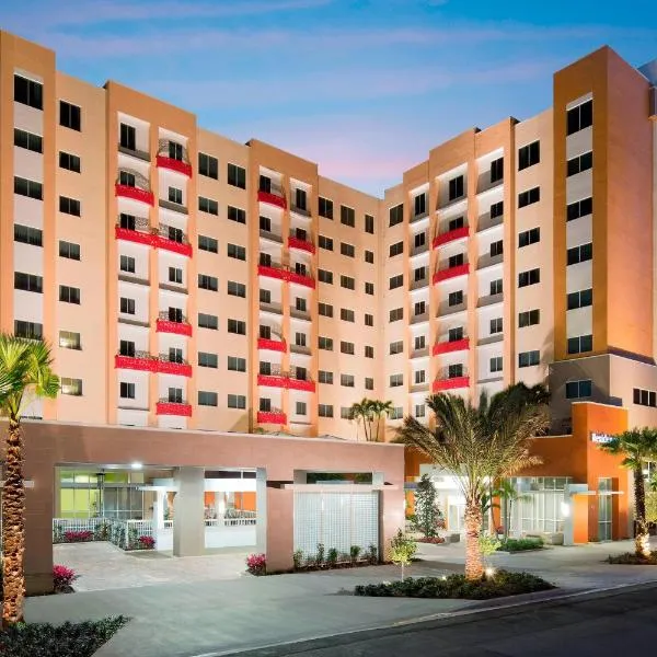 Residence Inn by Marriott West Palm Beach Downtown，位于西棕榈滩的酒店
