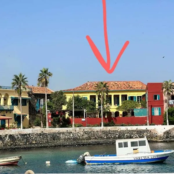 Chez Olivier - Chambre vue mer，位于格雷岛的酒店