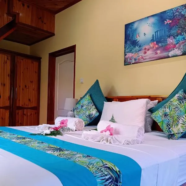 Badamier Self-Catering，位于拉迪格岛的酒店