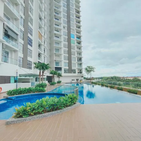 Kulai d putra suites beside ioiMall near JPO and Airport，位于古来的酒店